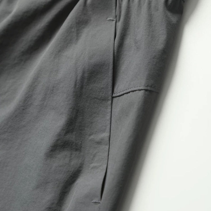 Casual Elastic-waist Athletic Shorts