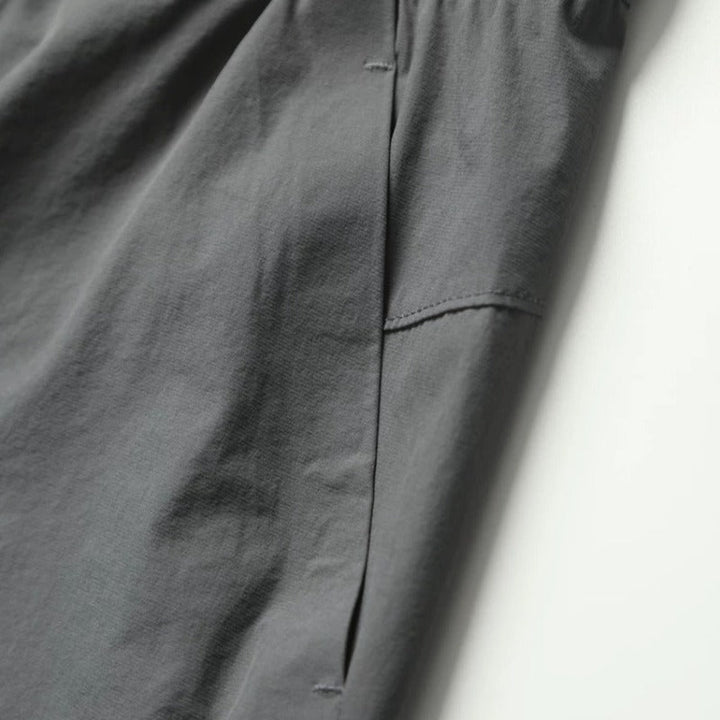 Casual Elastic-waist Athletic Shorts