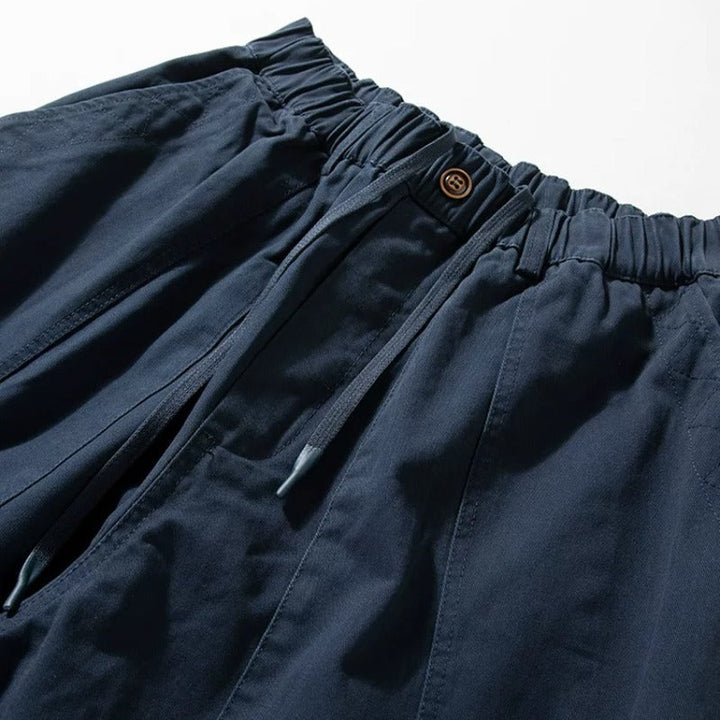 Japanese Heavyweight Cotton Silhouette Loose Fit Harem Pants