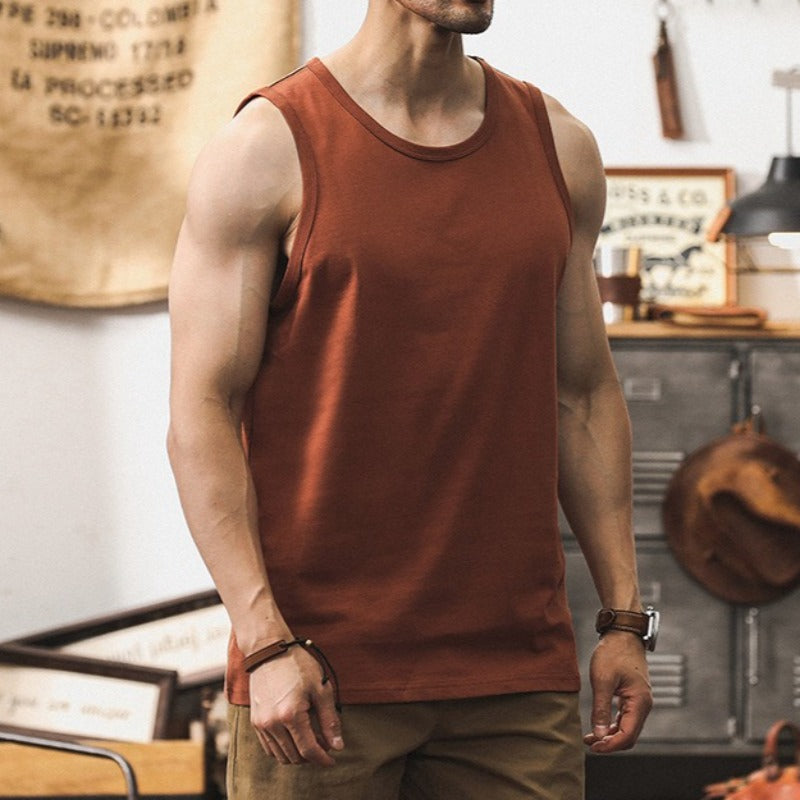 Heavyweight Oversized Loose -Fit Summer Sleeveless Vest