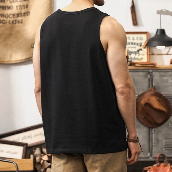 Heavyweight Oversized Loose -Fit Summer Sleeveless Vest