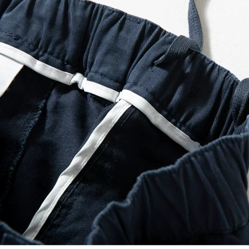 Japanese Heavyweight Cotton Silhouette Loose Fit Harem Pants