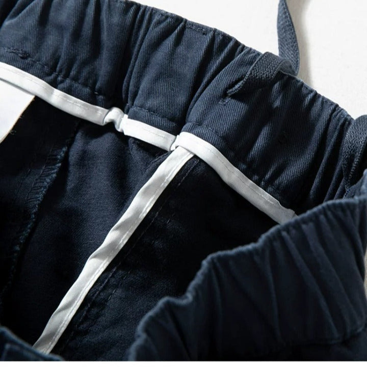 Japanese Heavyweight Cotton Silhouette Loose Fit Harem Pants