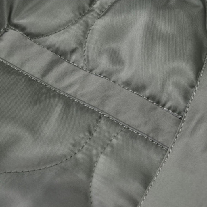 Japanese retro Silhouette Round Neck Loose-fitting Jacket