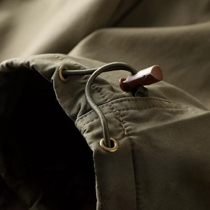 Multi-pocket Straight-leg Casual Trousers