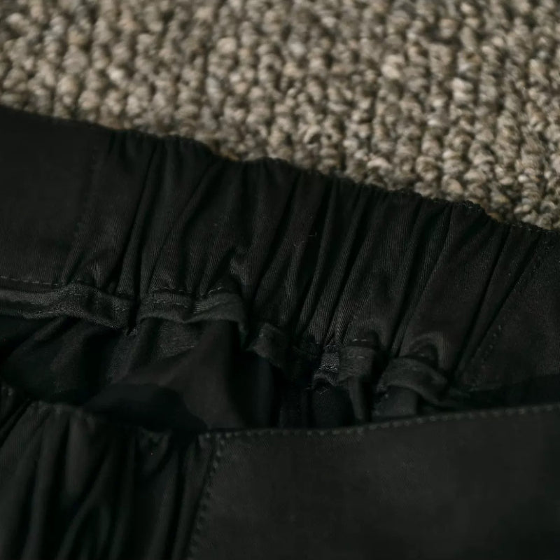 Wide-leg Casual Cotton Shorts