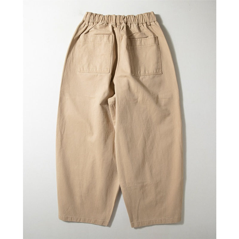 Japanese Heavyweight Cotton Silhouette Loose Fit Harem Pants