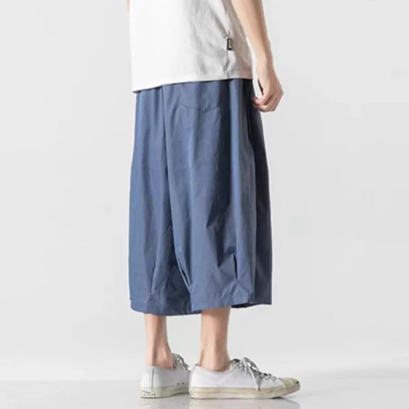 Retro Loose Straight Leg Casual Pants