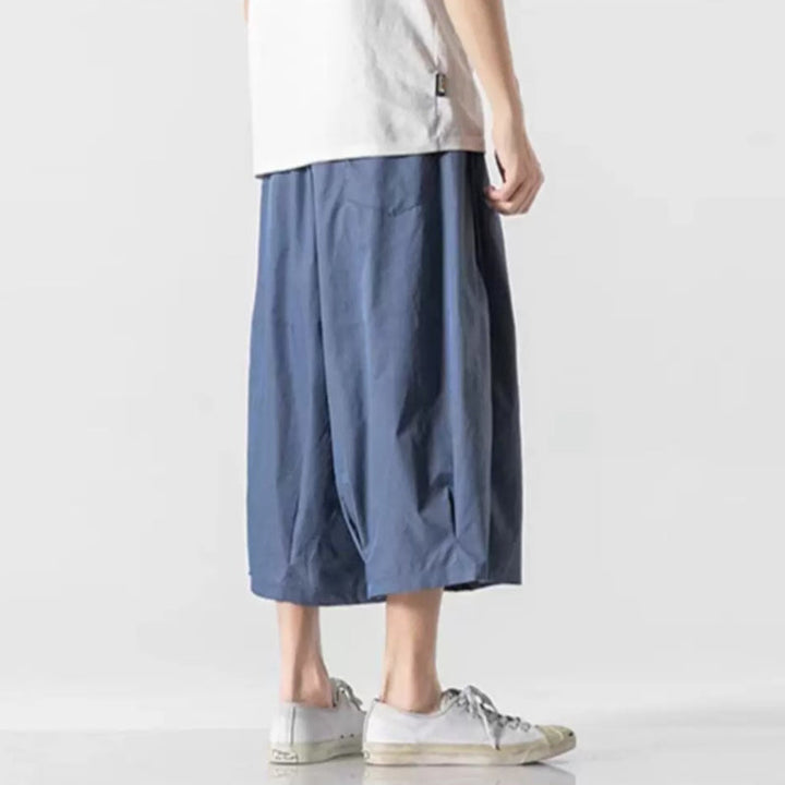 Retro Loose Straight Leg Casual Pants
