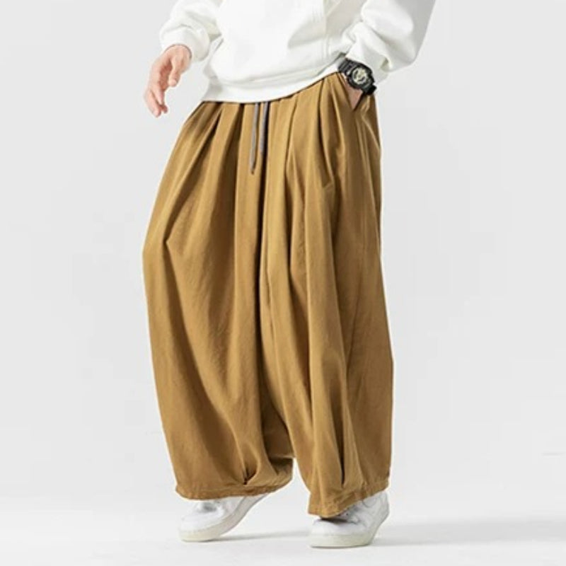 Japanese Straight-leg Casual Wide-leg Pants