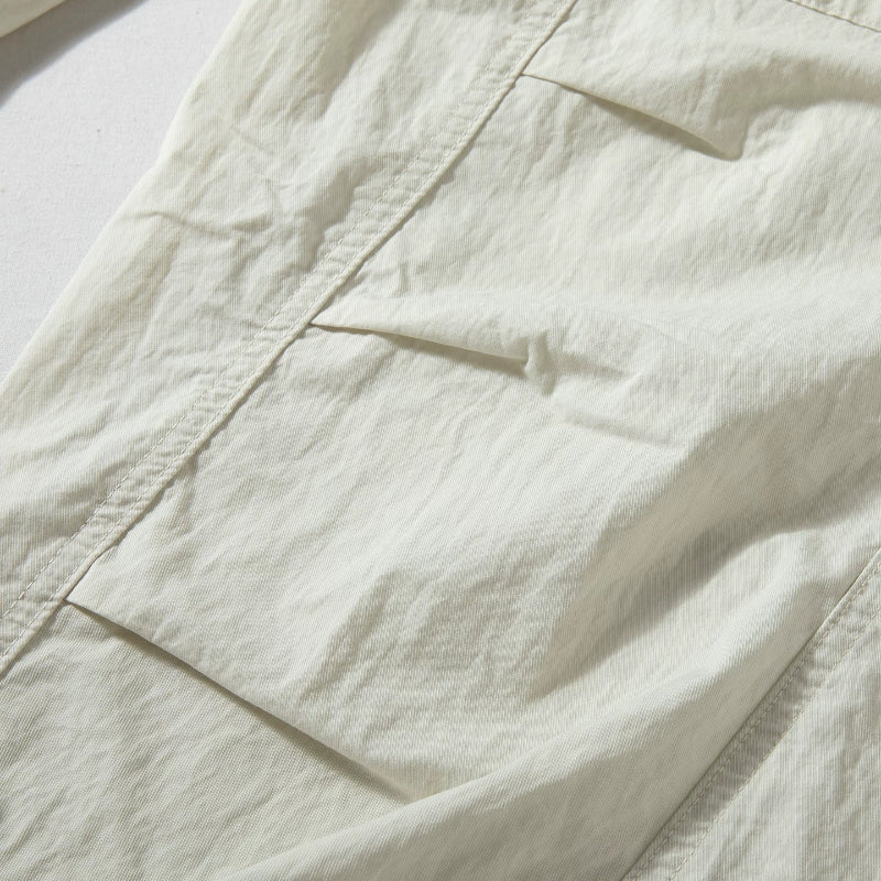 Multi-pocket Loose-fitting Wide-leg Pants