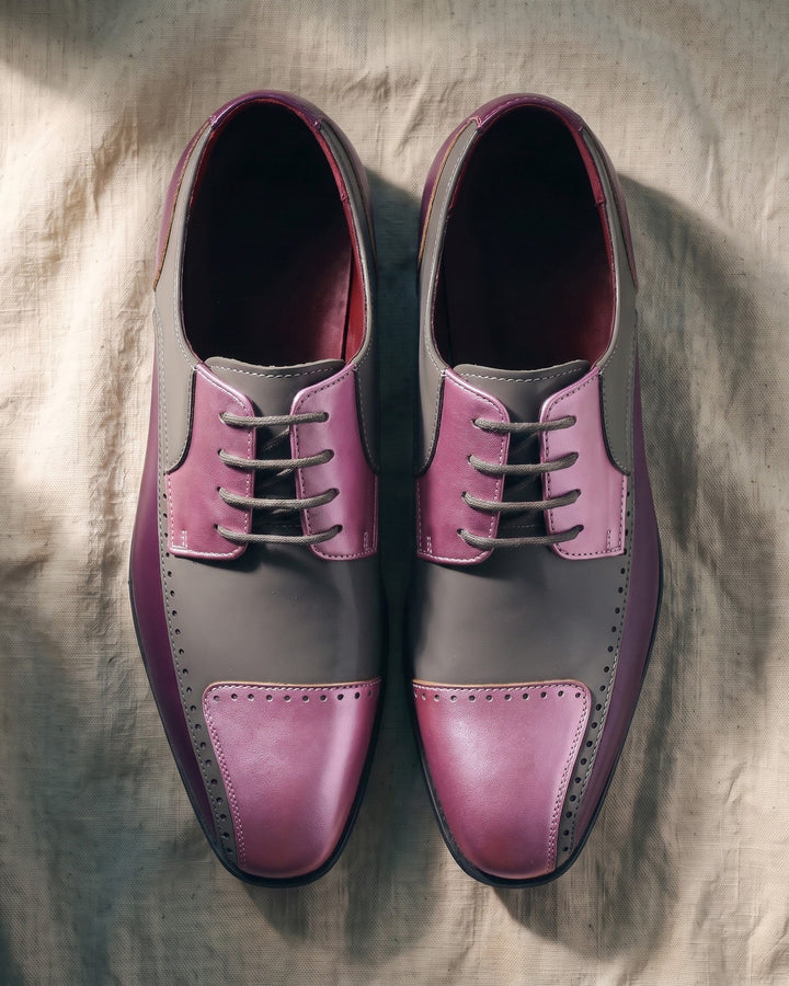 Ettore Leather Brogue Derby