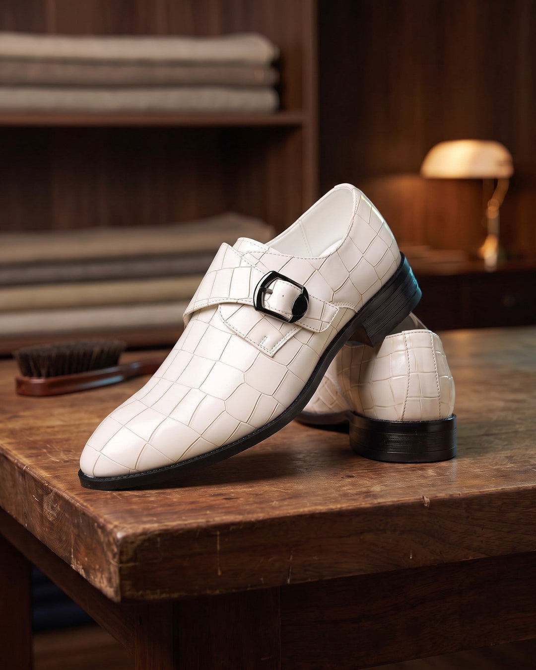 Paolo Leather Monk Strap