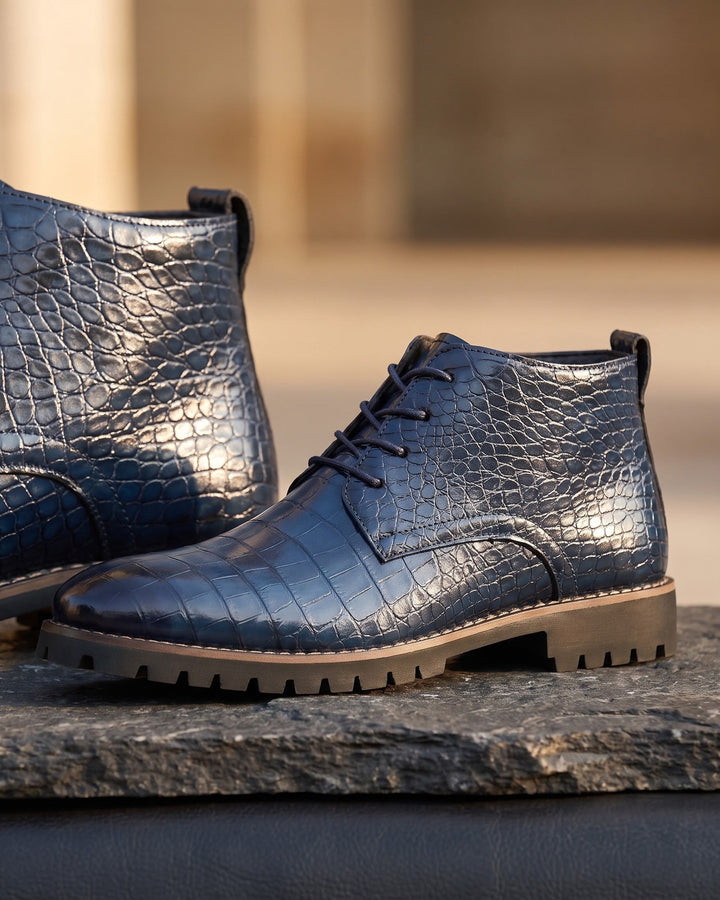 Domenico Leather Chukka Boot