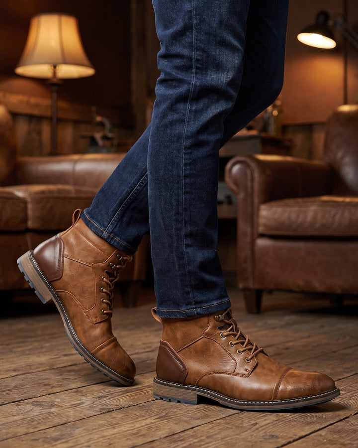 Lorenzo Leather Boot