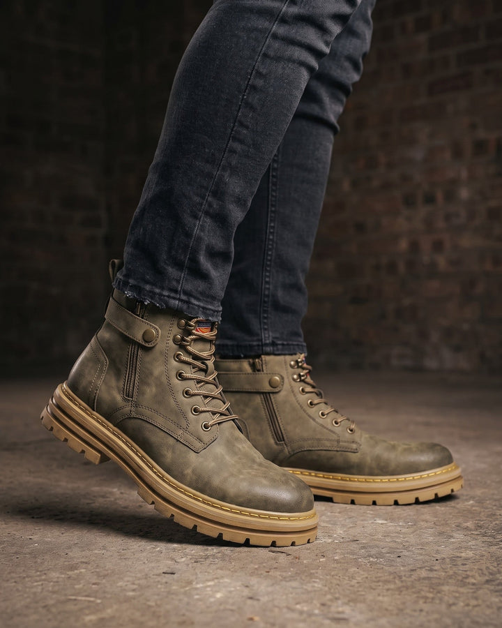 Fausto Leather Boot