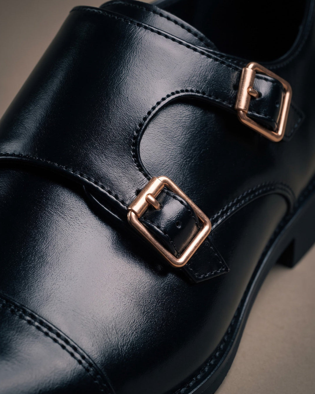 Severino Leather Monk Strap