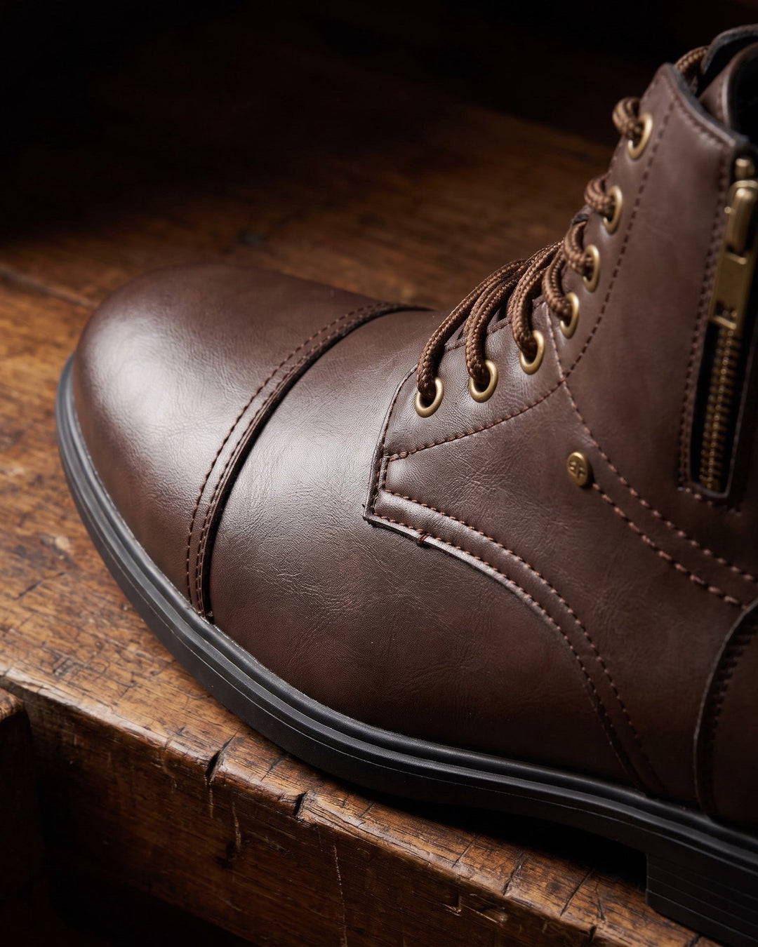 Octavio Leather-Look Boot