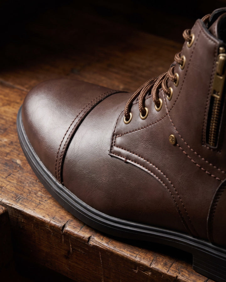 Octavio Leather-Look Boot