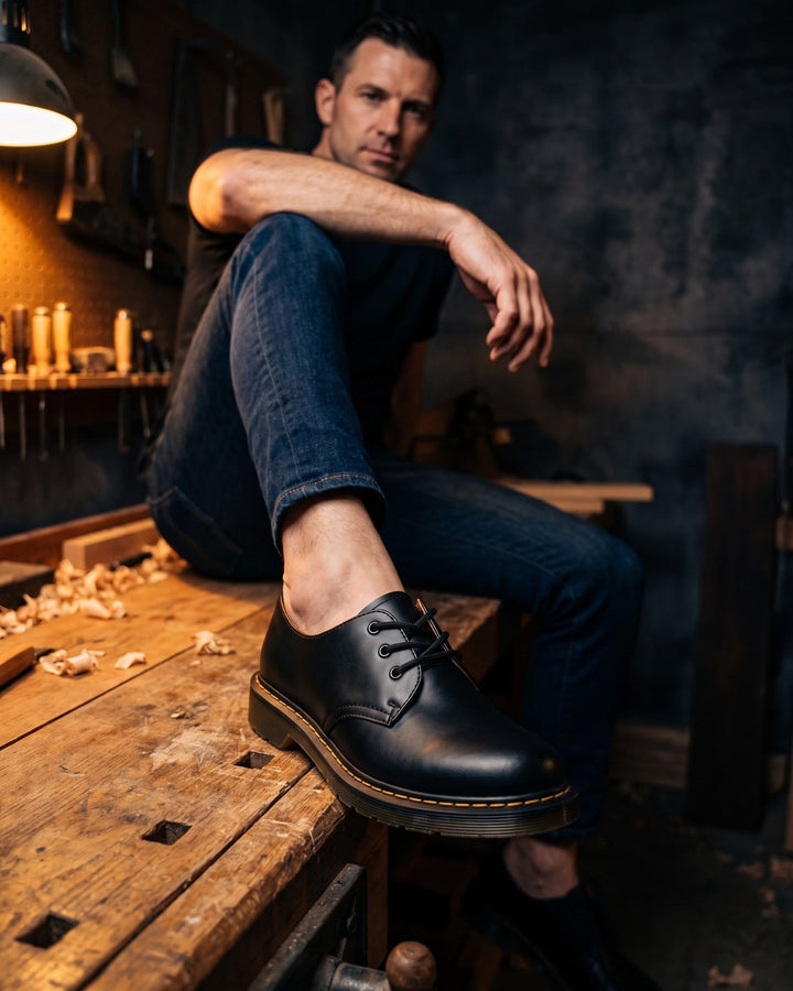 Walter Faux Leather Oxford