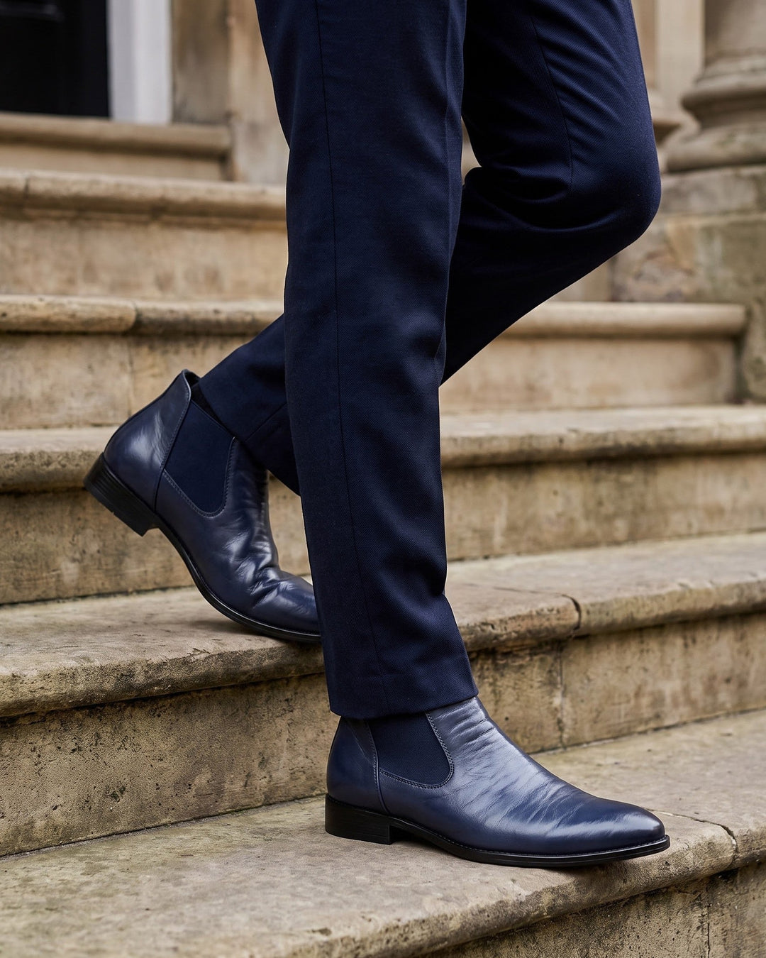 Zeno Leather Chelsea Boot