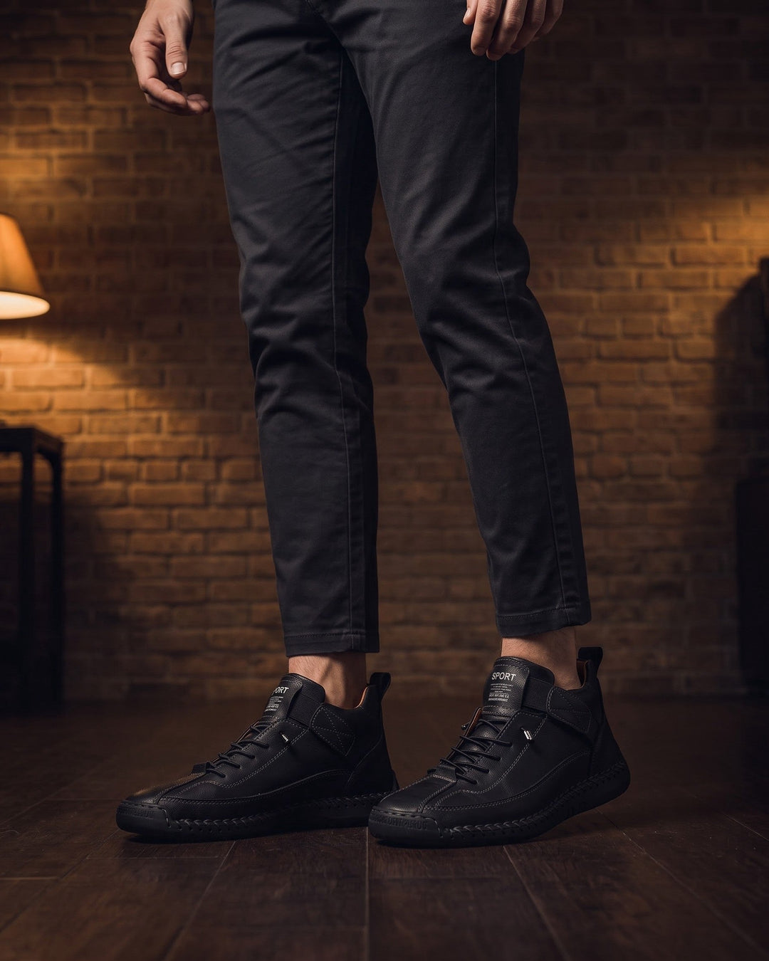 Osvaldo Leather Sneaker