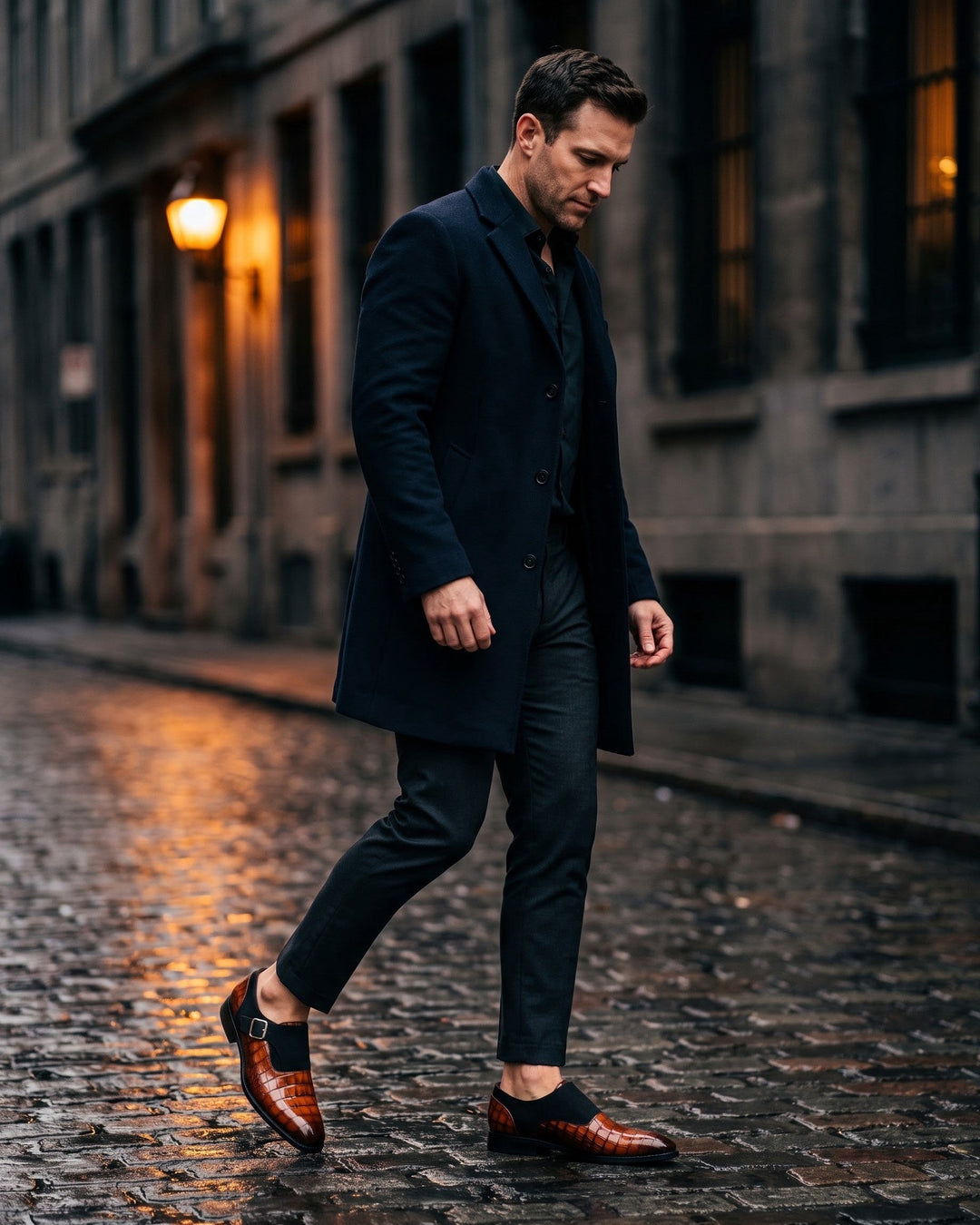 Pablo Leather Monk Strap