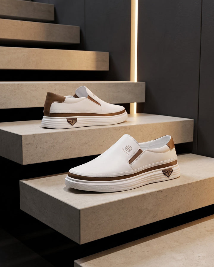 Ludovico Leather Slip-On