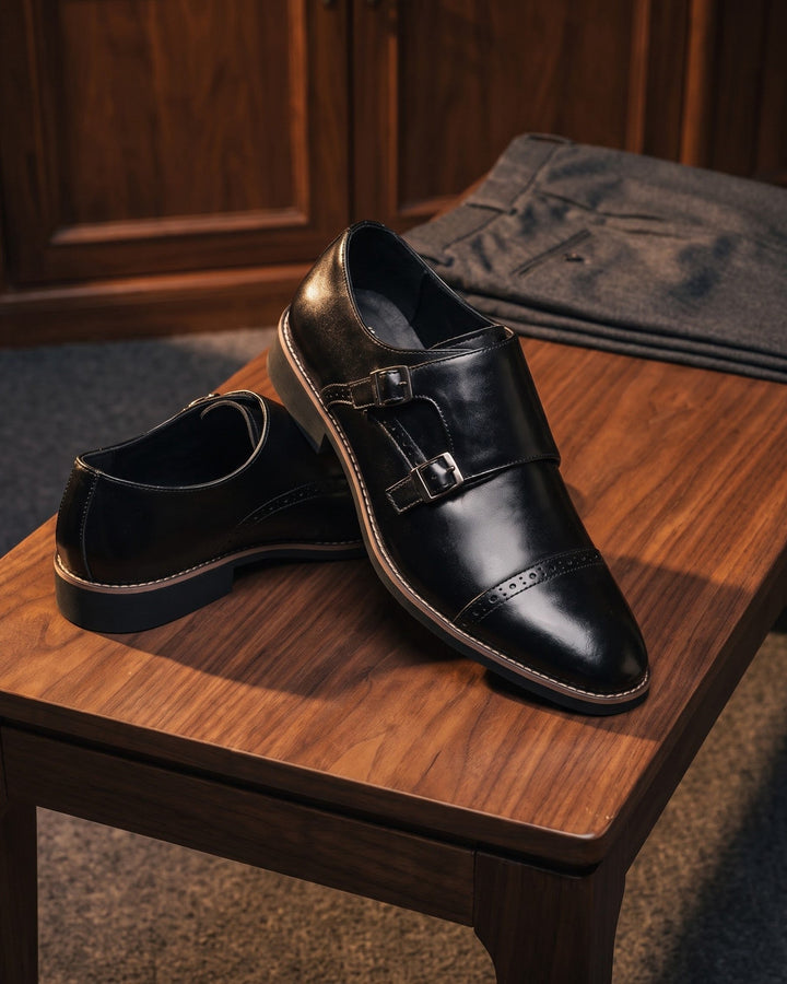Julian Leather Monk Strap