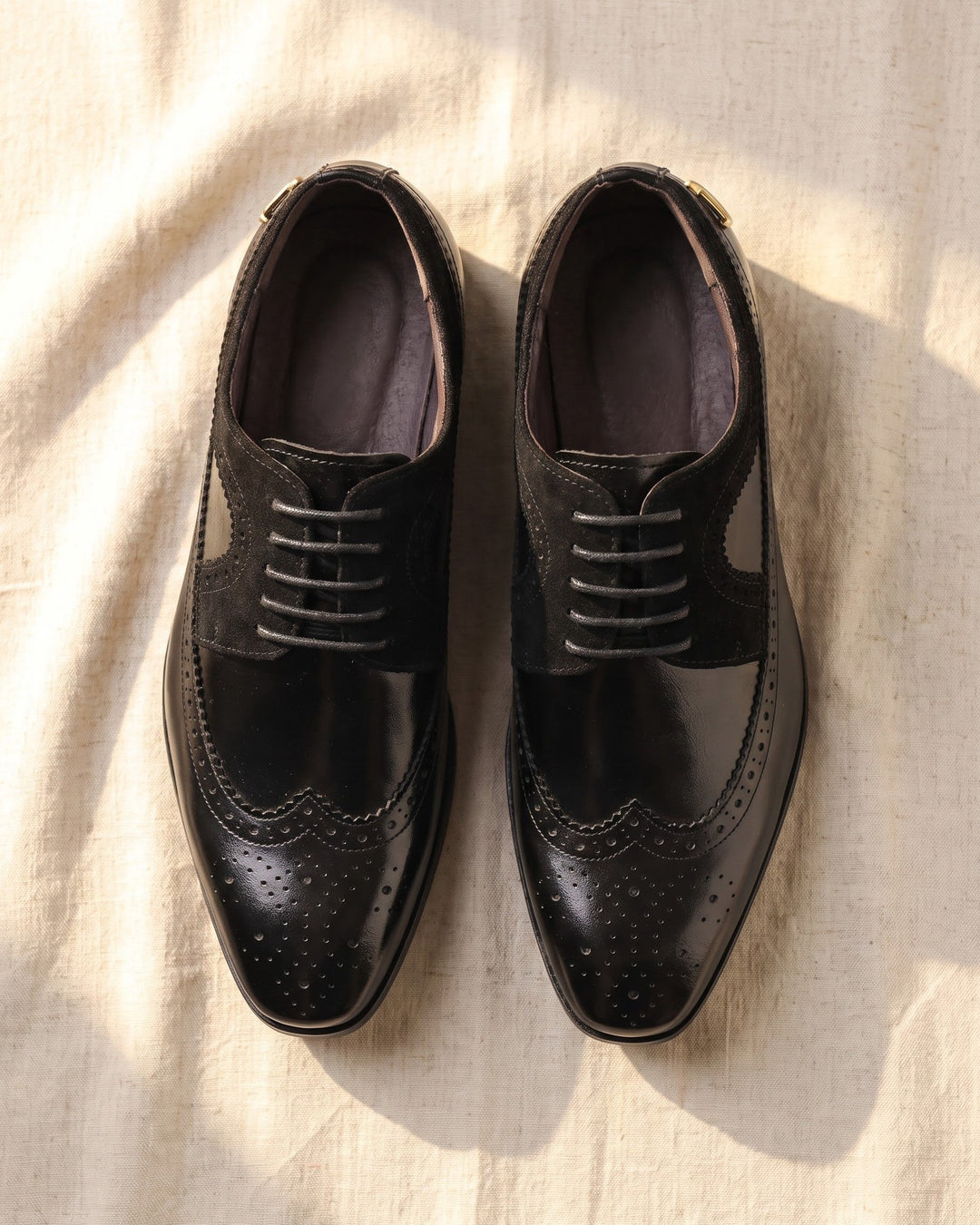 Alvaro Faux Leather Brogue