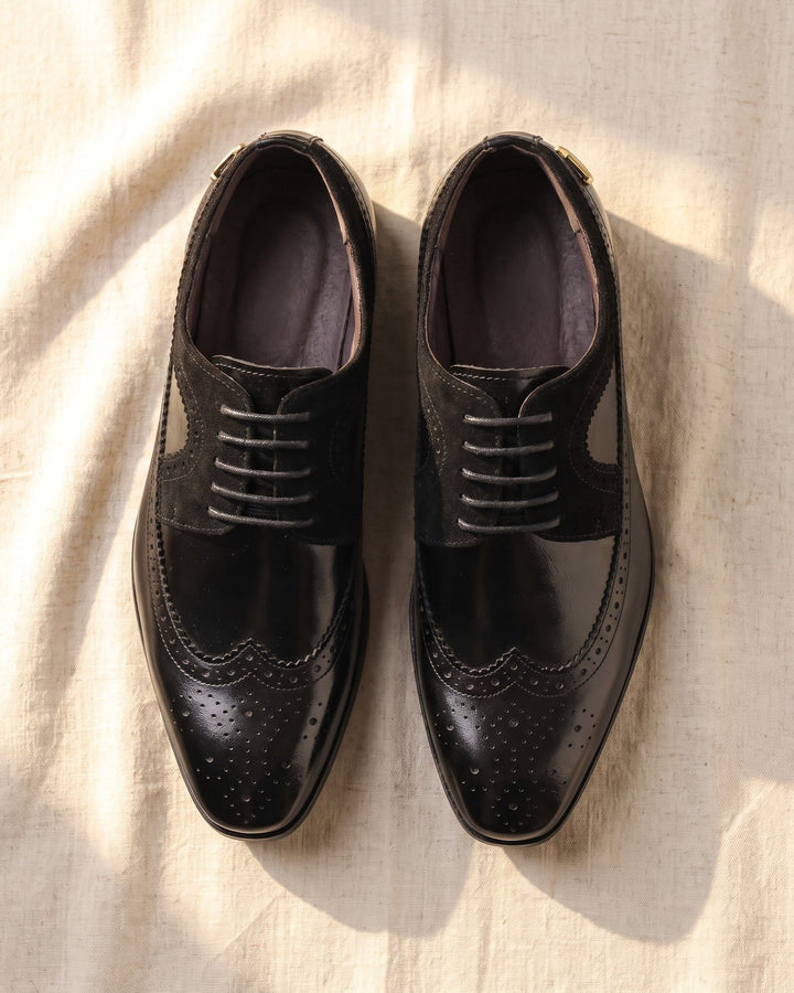 Alvaro Faux Leather Brogue