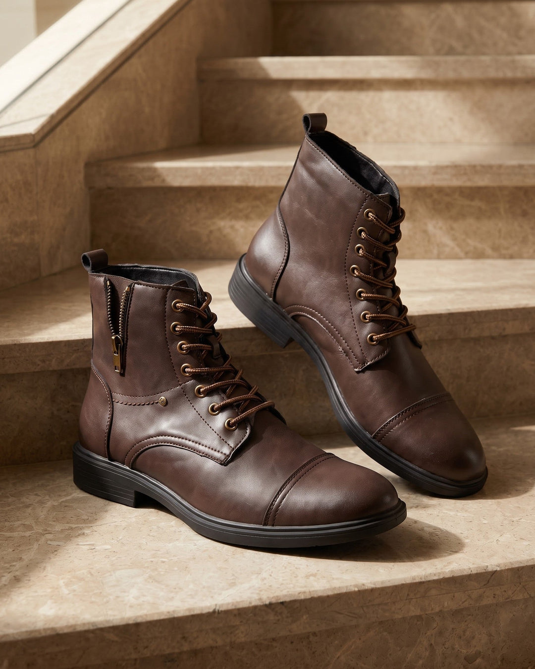 Octavio Leather-Look Boot