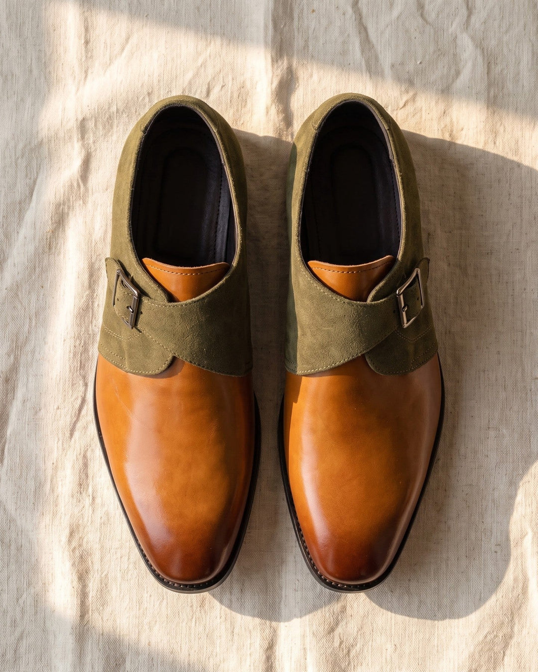 Benito Leather Monk Strap