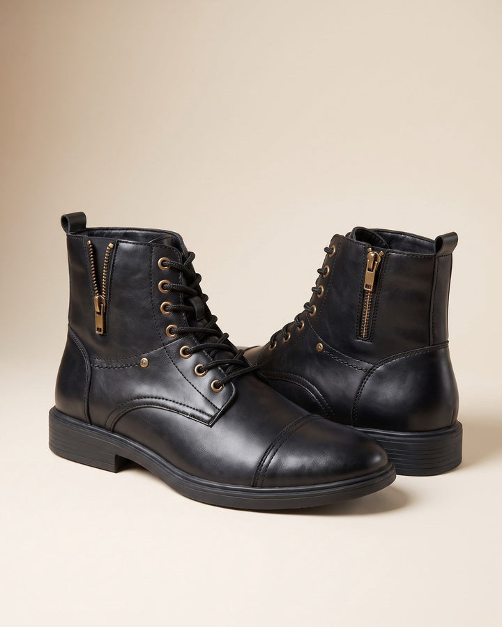 Octavio Leather-Look Boot