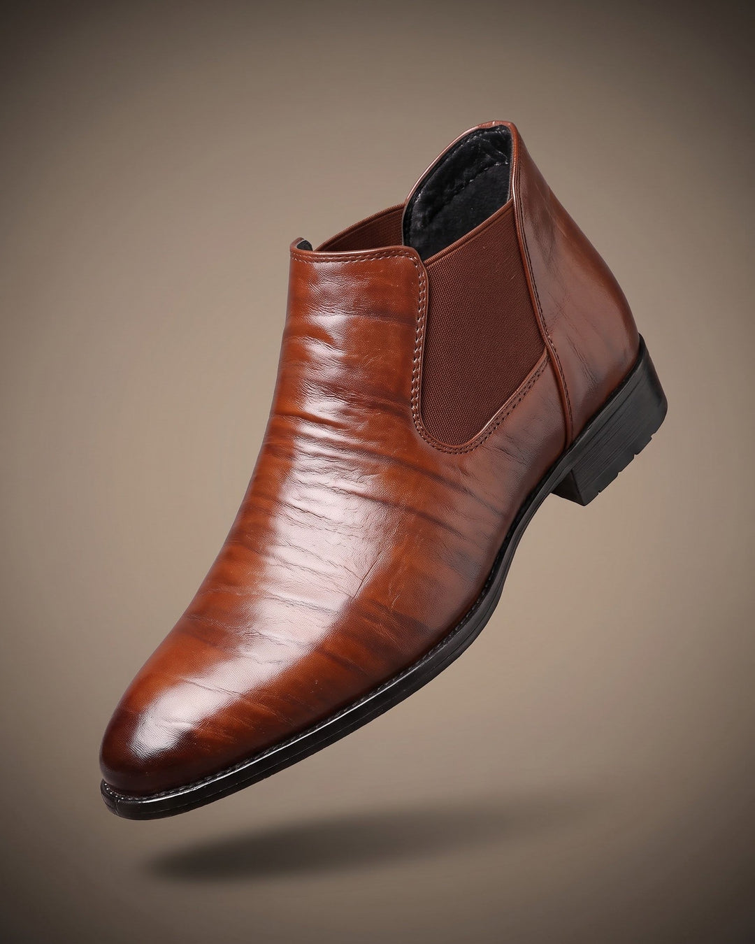 Zeno Leather Chelsea Boot