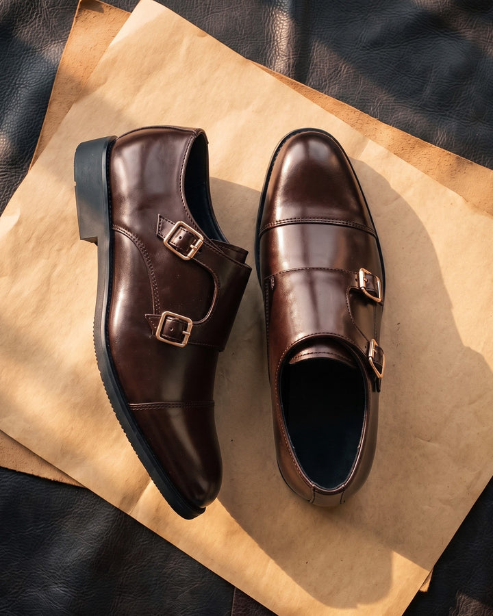 Severino Leather Monk Strap