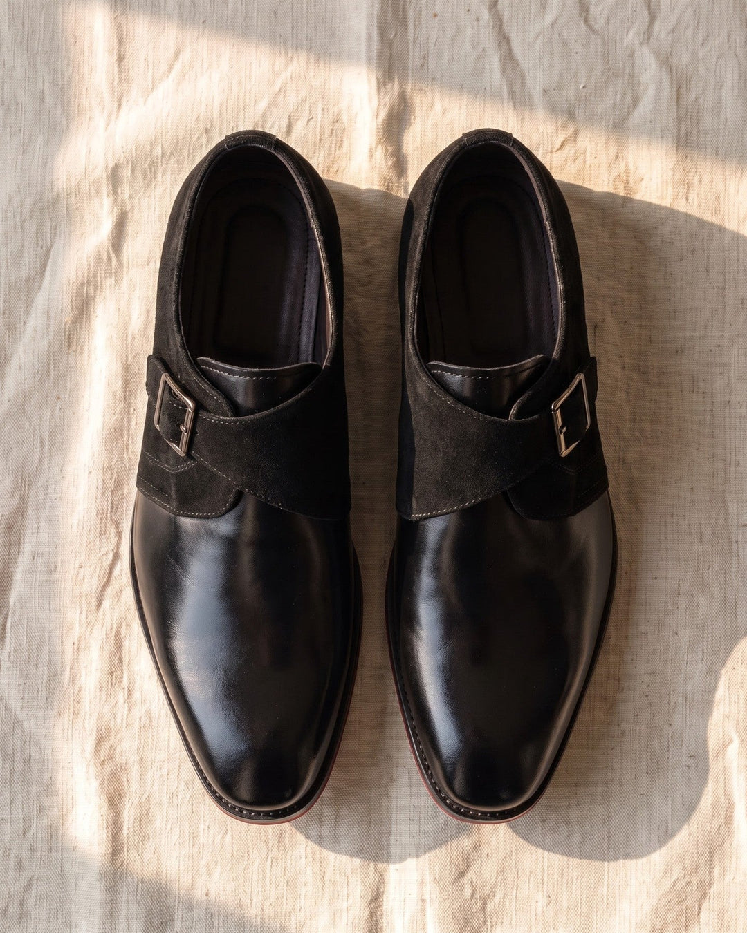 Benito Leather Monk Strap