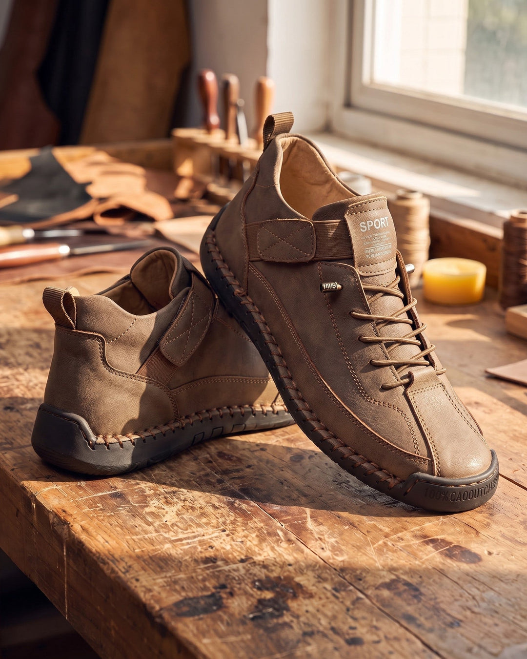 Osvaldo Leather Sneaker