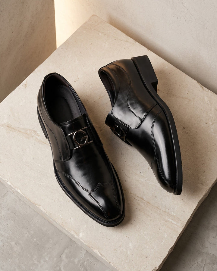 Carmelo Leather Monk Strap