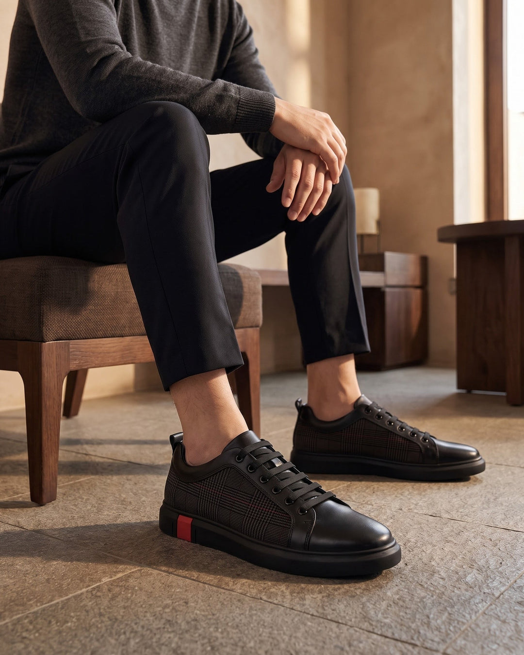 Bernardo Leather Sneaker