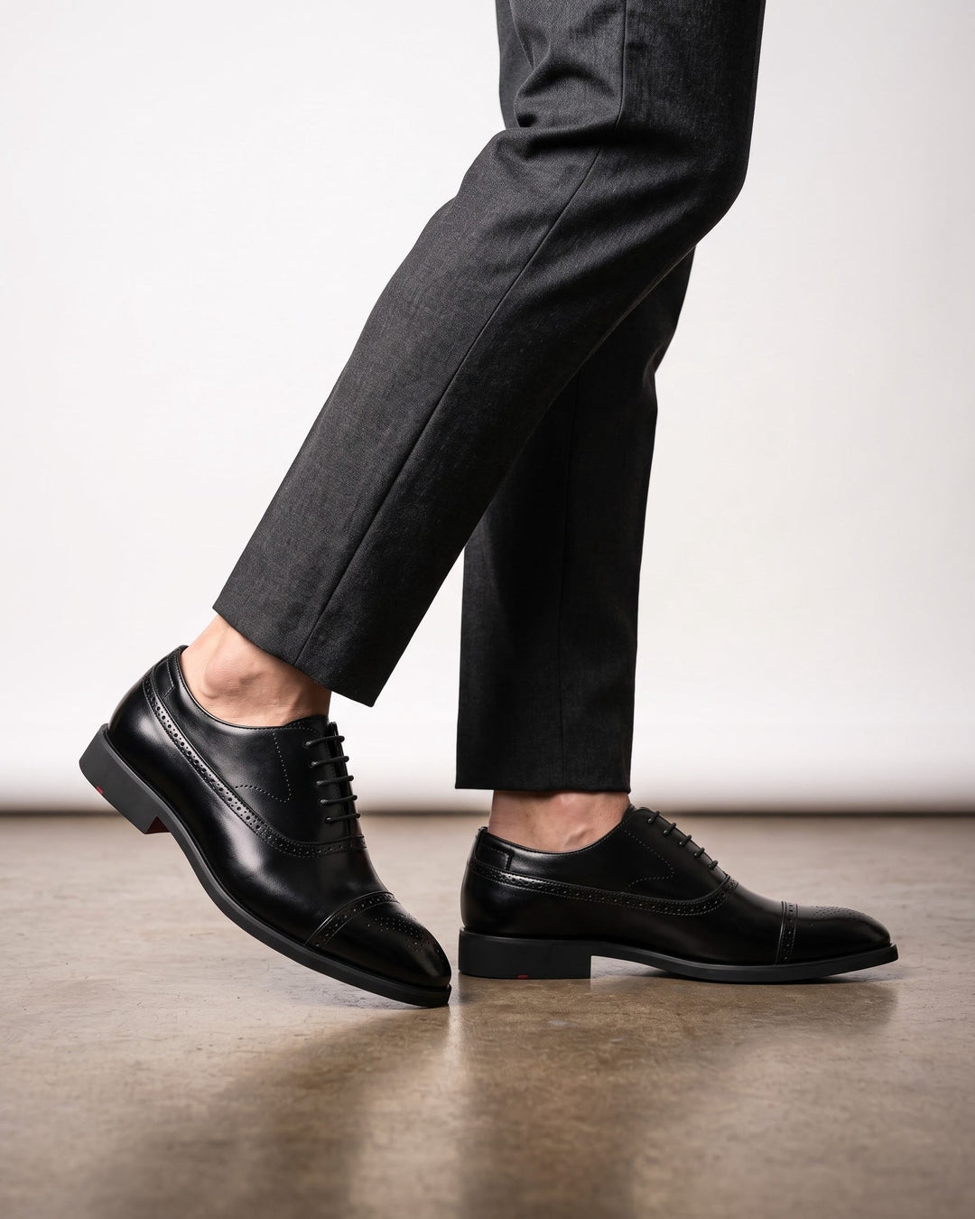 Mario Leather Oxford