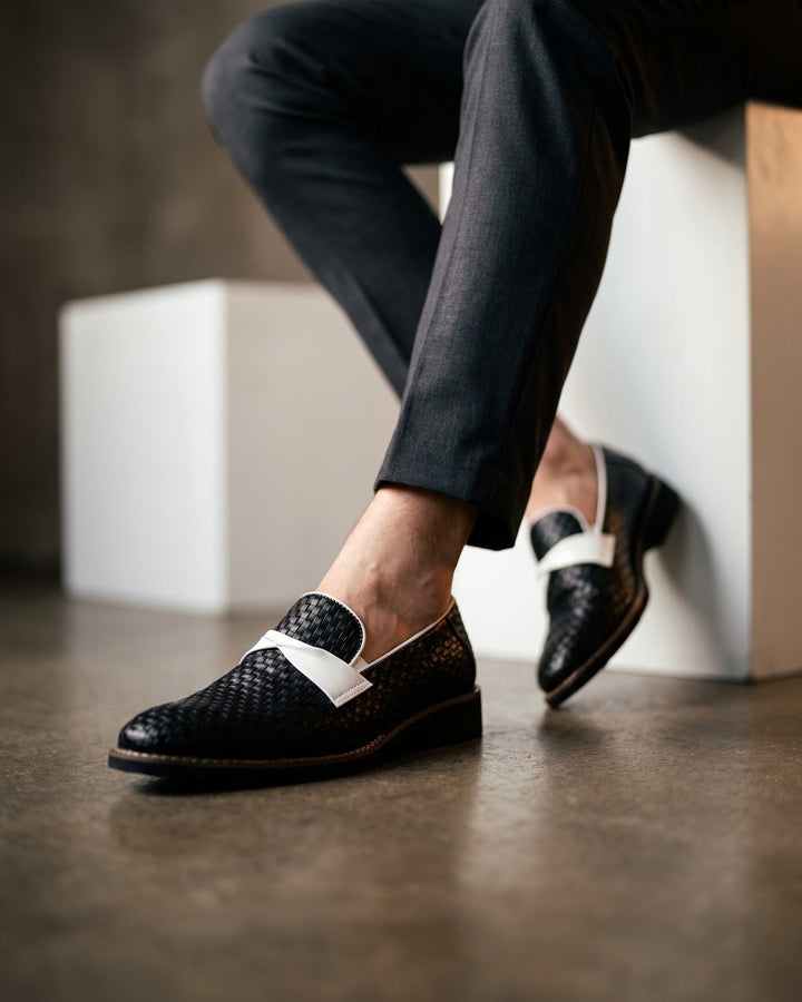 Alvaro Faux Leather Loafer
