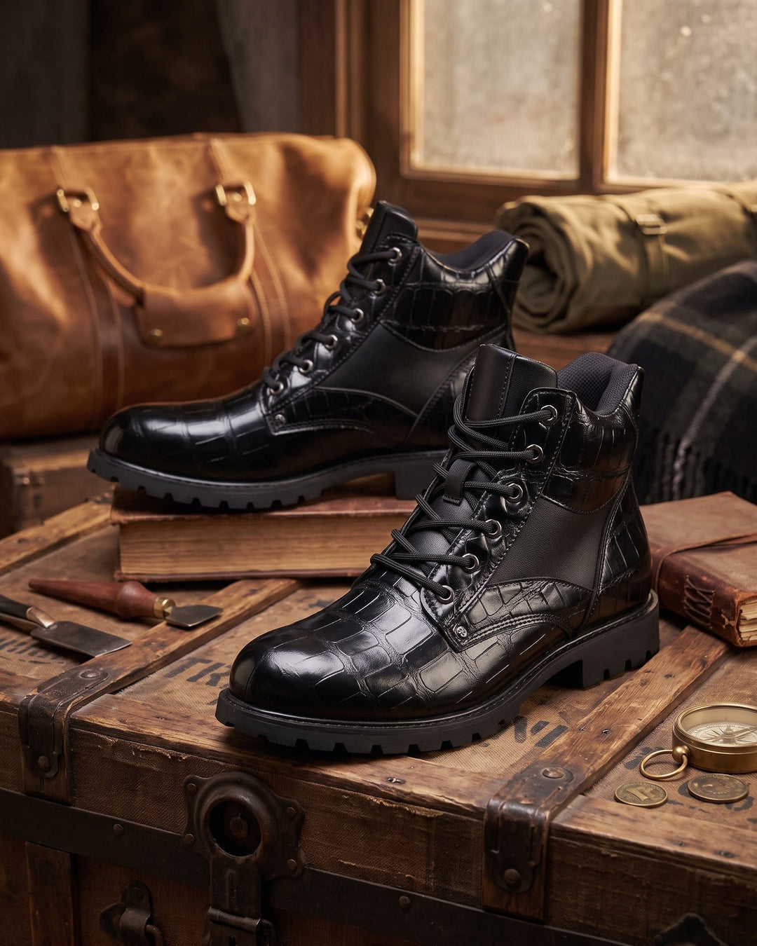 Flavio Leather Boot