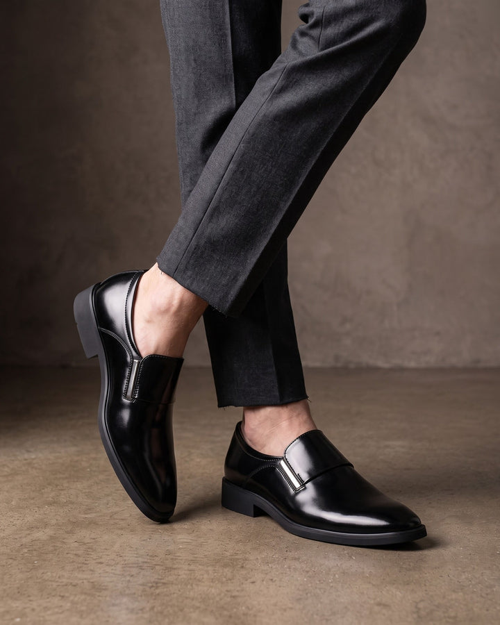 Cesar Leather Monk Strap