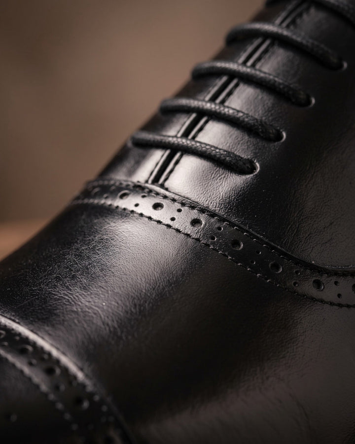 Mario Leather Oxford