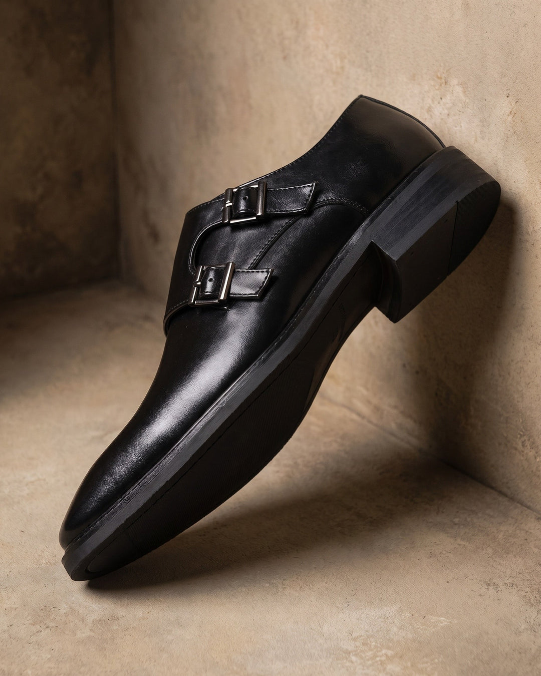 Santos Leather Monk Strap
