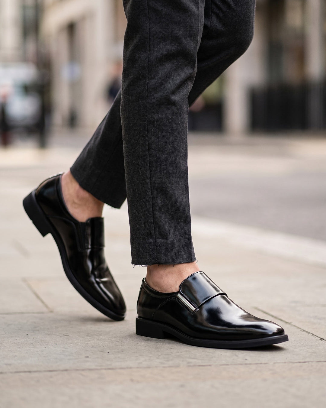 Cesar Leather Monk Strap