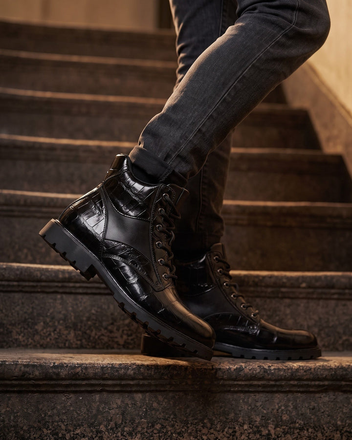 Flavio Leather Boot