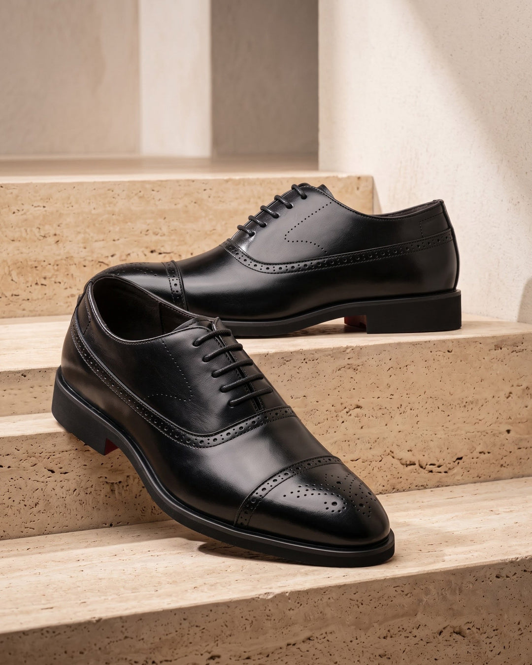Mario Leather Oxford