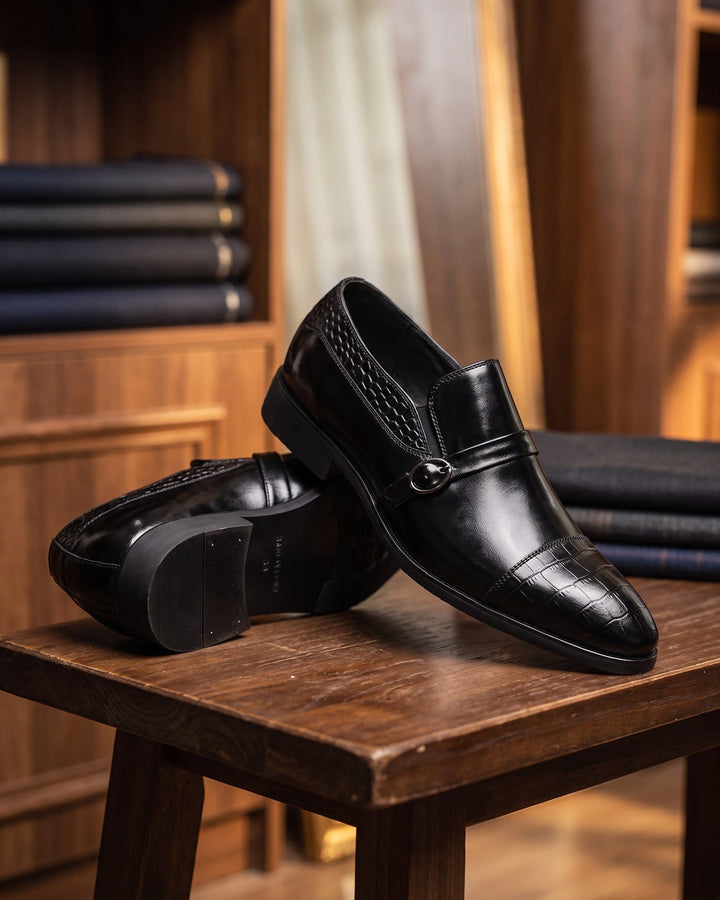 Eduardo Leather Monk Strap